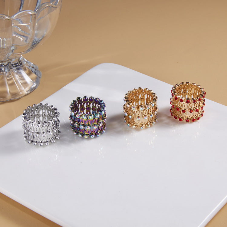 Transforming ring and bracelet, alternate view